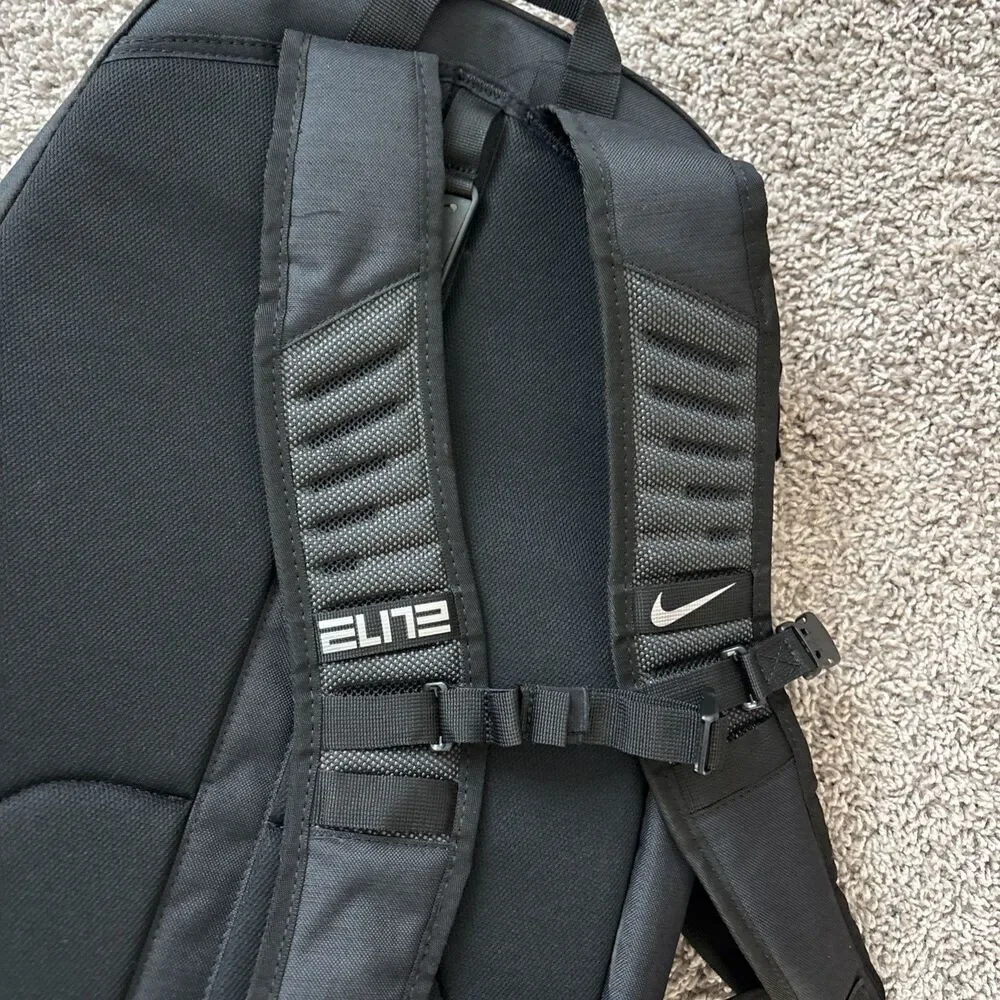 Nike Hoops Elite Pro Men's Basketball Backpack Black Silver BA5554-011 New